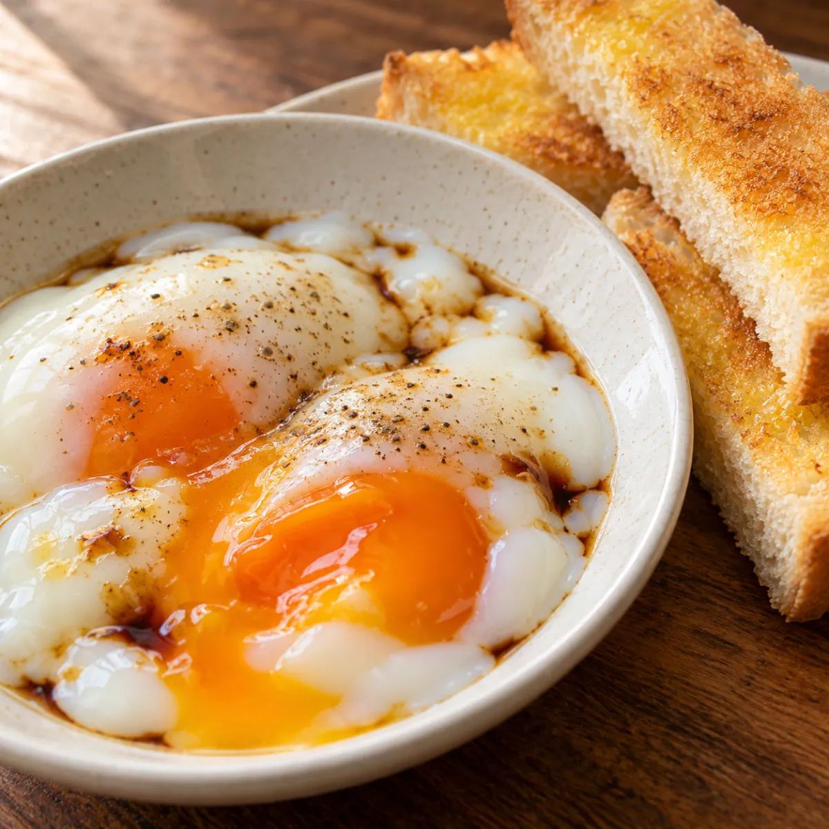 Soft-Boiled Eggs & Toast