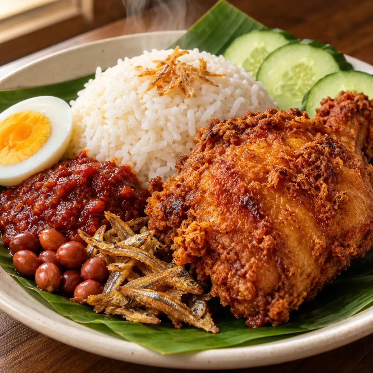 Nasi Lemak Chicken